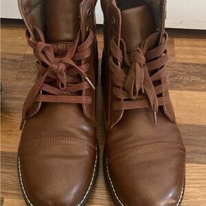 Men's Brown Leather Boots